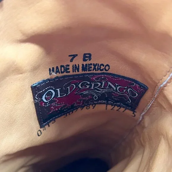NWT Old Gringo Roze 16" Studded Cowboy Boots - Picture 12 of 14
